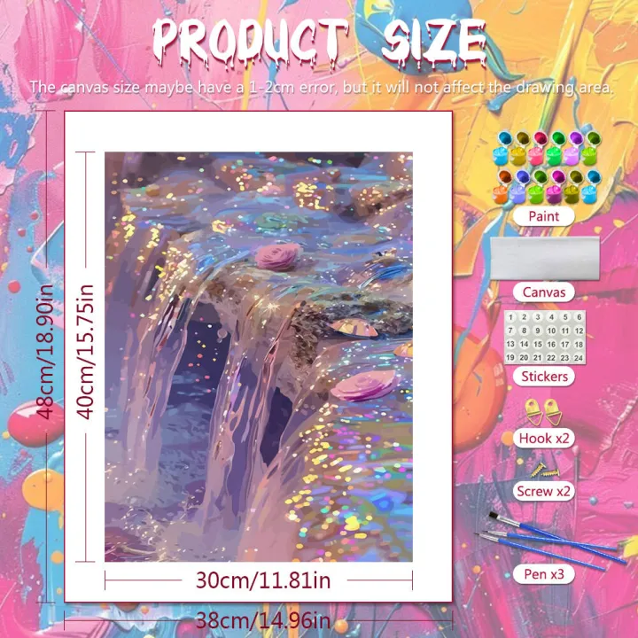 DIY%20Digital%20Oil%20Painting%20Waterfall%20Fantasy%20Landscape%20Acrylic%20Paint%20By%20Numbers%20Adult%20Kit%20Scenery%20Crafts%20Supplies%20Holiday%20%20-%20Image%202