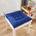 Solid Chair Cushion Square Mat Cotton Upholstery Soft Padded Cushion Pad Office Home Or Car Garden Sun Lounge Seat Cushion. 