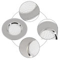 Sink Filter Basin Drain Hole Stainless Steel Hair Catcher Stopper Shower Floor Drain Strainer Kitchen Bathroom Accessories. 