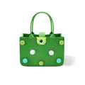 1PC Cute Cartoon Felt Handbag Cartoon Mommy Bag Hundred Day Banquet Gift Shopping Bag Girls' Small Bag. 