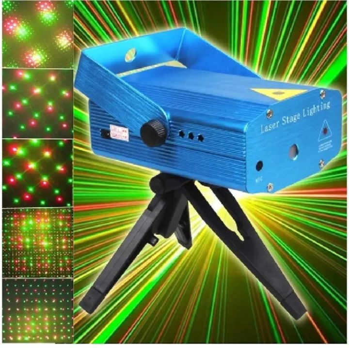 DJ light party light DJ light party light Party Mini Laser Projector Stage Lighting Sound Activated Laser 