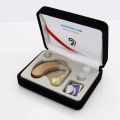 Axon V-163 BTE behind the ear hearing aid for people with hearing loss. 