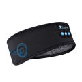 Bluetooth Headphones Sports Sleeping Headband Wireless Music Eye Mask Elastic Sweatproof Headset for Travel and Relaxation. 