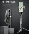 Handheld Gimbal Smartphone Bluetooth Handheld Stabilizer with Tripod Selfie Stick Folding Gimbal for Smartphone Xiaomi iPhone. 