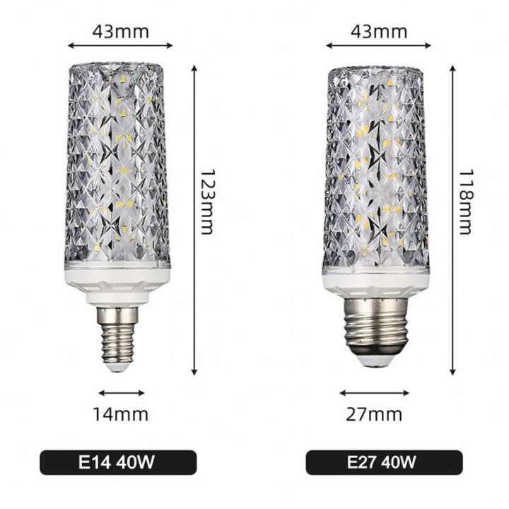 LED%20corn%20light%20bulbs%20E27%20E14%2030W%2040W%20AC%20220V%20240V%205730%20SMD%20LED%20crystal%20lamp%20360%20Beam%20Angle%20Replace%20Halogen%20Chandelier%20light%20-%20Image%204