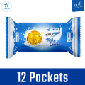 Arksh Food Dami Biscuit (Milk) - 25gm x 12 Packets. 