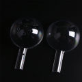 5pcs Transparent Bobo Ball with Handle, DIY Clear Plastic Fillable Ornaments Transparent Decoration Balls for Craft Packaging.