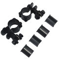 Motorcycles1-1/4" Bars Highway FootPegs Mount Clamp Footrest Pedal moto accessories For Harley Street Glide Road King Electra. 