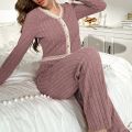 Sleepwear Women Home Wear Set Pajamas Set Woman Big Size Women's Pajamas Pajama Pigma Long Sleeve Winter Sleep Lounge Underwear. 