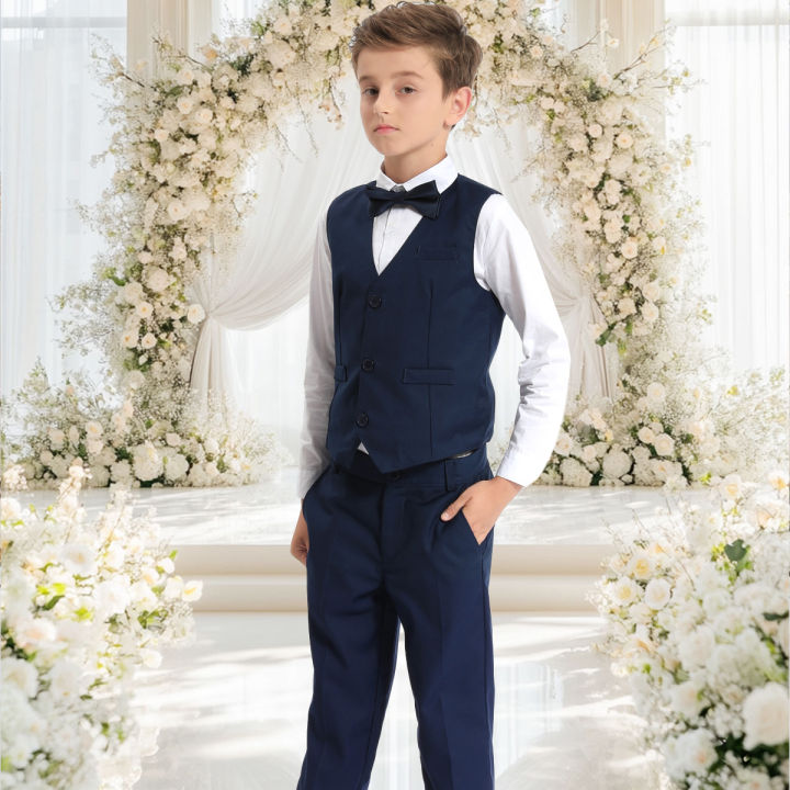 Black%20Vest%20Boys%20Dress%20Suit%20Kids%20Blazer%20Toddler%20Wedding%20Formal%20Piano%20Performance%20Waistcoats%20Children%20School%20Party%20Navy%20Clothes%20-%20Image%204