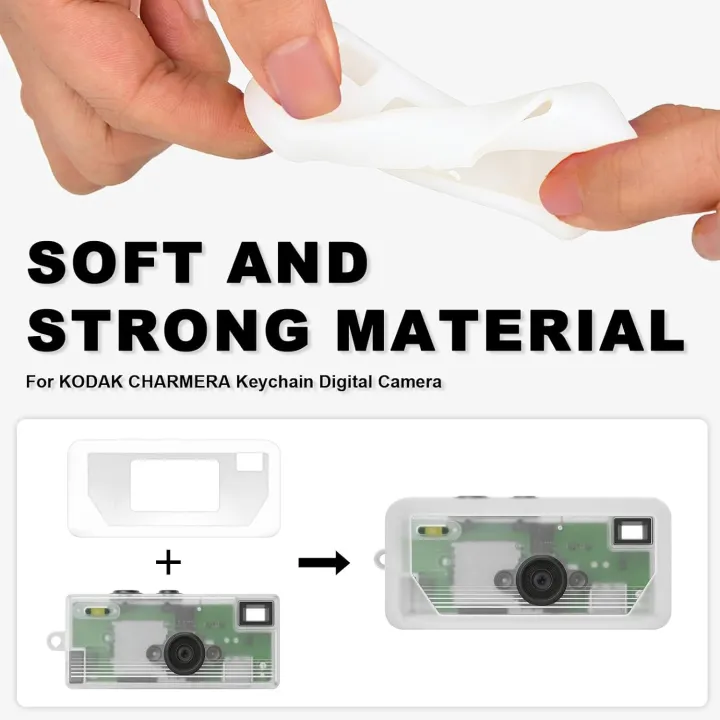 Silicone%20Case%20for%20Kodak%20CHARMERA%20Keychain%20Digital%20Camera%20Blind%20Box,%20Photo%20Mini%20Keychain%20Camera%20Sleeve%20%20%20(Camera%20NOT%20Included)%20-%20Image%203