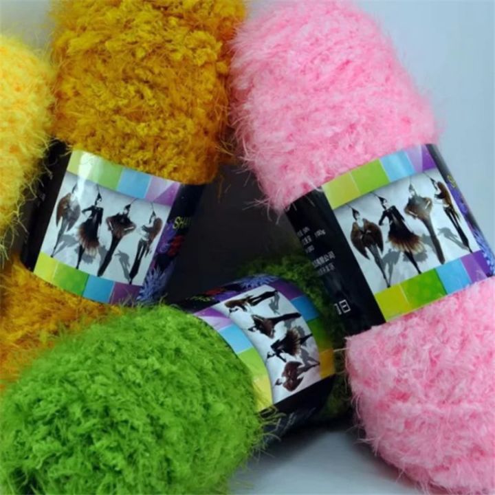 100G%20Faux%20Long%20Fur%20Mink%20Plush%20Coarse%20Wool%20Fabric%20And%20Crochet%20Coral%20Velvet%20Cotton%20Yarn%20For%20Scarves%20Sweaters%20Crochet%20Knitting%20Yarn%20-%20Image%202
