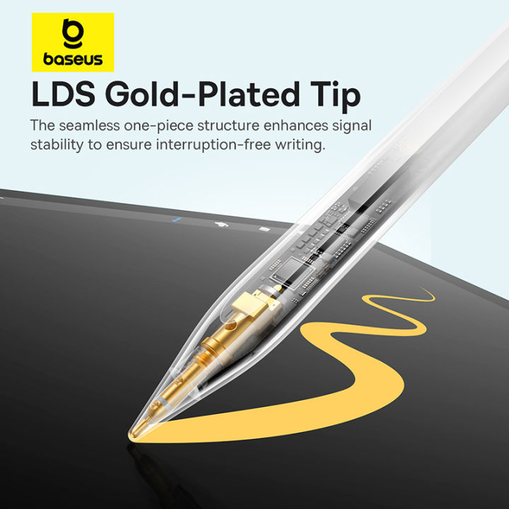Baseus%203rd%20Gen%20Stylus%20Pen%20For%20iPad%20Pro%20Wired%20Charging%20Stylus%20Active%20Tilt%20Sensitivity%20Version%20For%20iPad%2010%20iPad%20Air%204%20iPad%20Air%205%20-%20Image%202