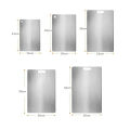 316 Stainless Steel Chopping Board Panel Kitchen Household Thickened Double Sided Kneading Dough Board Fruit Meat Cutting Board.