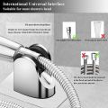 Hand shower wall mount bracket hand shower holder plastic adjustable. 