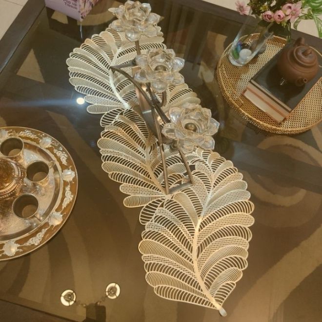 Fancy runner table runner