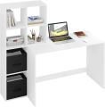 Simple And Stylish Computer Table Laptop Desk Study desk Writing Desk Kids Table High Gloss Table White. 