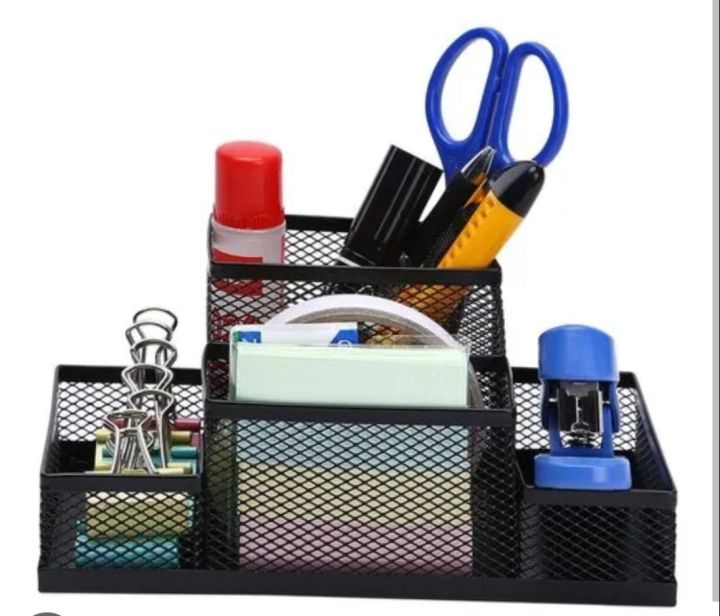 Metal Desktop Organiser 4 Division