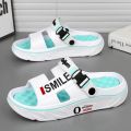 2025 New Men's Massage Slippers Indoor Outdoor Sandals Beach Comfortable Soft Slides Clogs Casual Shoes Men Women Home Slippers. 