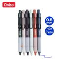 Oniso 9133b gel pen with 2 ink cartridges blue 0.5mm (boxed) quick dry ink pen left hand oniso gel pen. 