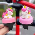 Unicorn Pattern Bike Bell Loud Clear Sound Universal Fit for Bicycles Skateboards Scooters Outdoor Cycling Decoration Accessorie. 