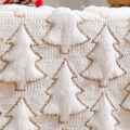 Christmas White Table Runner Halloween Ghost Fall Winter Pumpkin Party Dining Decorations Christmas Dining Table Harvest Decor. 