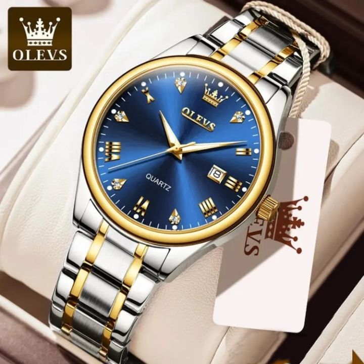 O'levs%205661%20Golden%20Stainless%20Steel%20Analog%20Wrist%20Watch%20for%20Men%20-%20Image%203