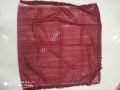 Best Quality Net Sequence Working Maroon Color Orna For Woman's 1 Pics..