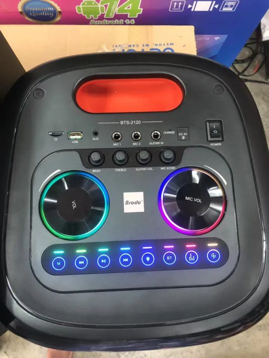BRODU%20BTS%20-%202120%20NEW%20DUAL%208'%20IKARAOKE%20PARTY%20SPEAKERS%20WITH%20DUAL%20WIRELESS%20MIC%20AND%20REMOTE%20-%20Image%205