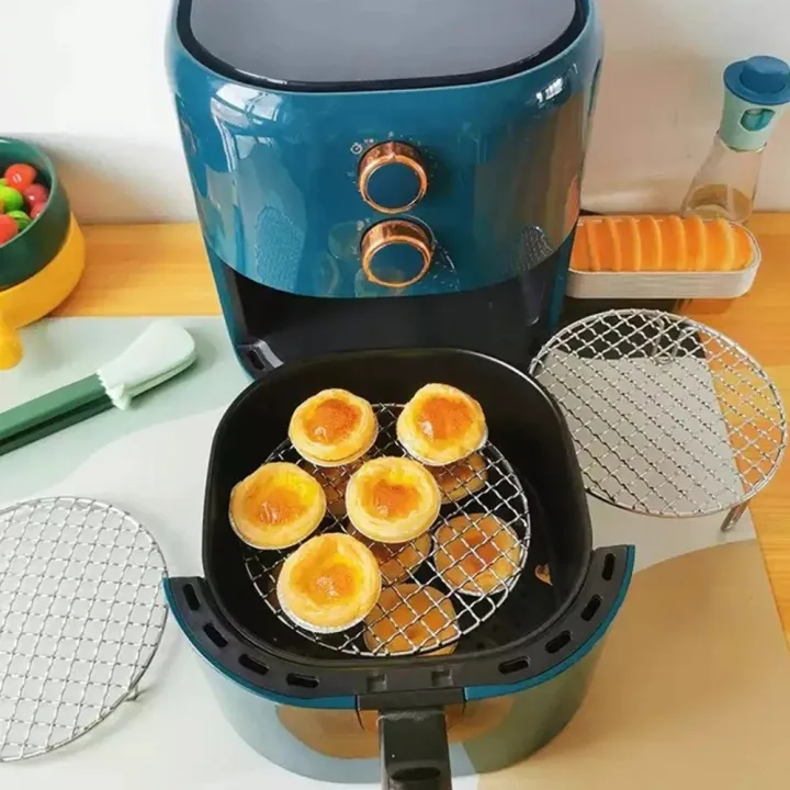 Round%20Air%20Fryer%20Rack%20Stackable%20Stainless%20Steel%20Grid%20Grill%20BBQ%20Net%20with%20Foot%20Cooling%20Rack%20Steam%20Baking%20Rack%20For%20Home%20Kitchen%20-%20Image%202