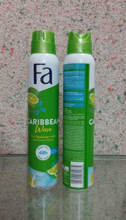 Fa Caribbean Lemon Deodorant Spray 200ml