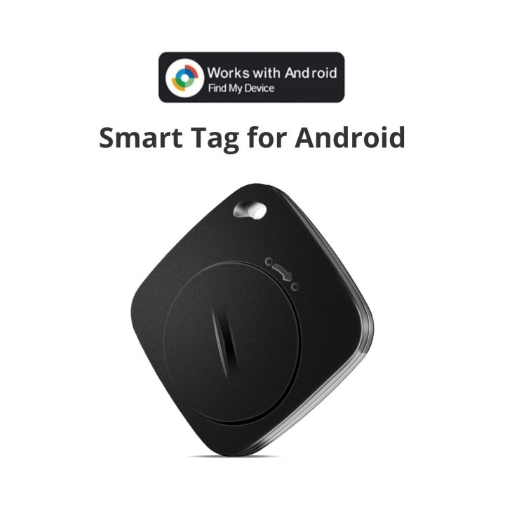 Smart Tracker via 's Find Hub App Certified Tag for Android Finder Support Pixel Overseas