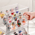 Clear Display Box for Fingures Clear Acrylic Foldable Toy Display Case for Figurines and Blind Box Dolls Action Figure Organizer. 
