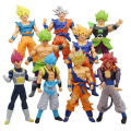 Dragon Ball Z  Goku Broly Vegeta various forms Anime Action Super Saiyan Son Figure Model  Collectible Figurines Kids . 
