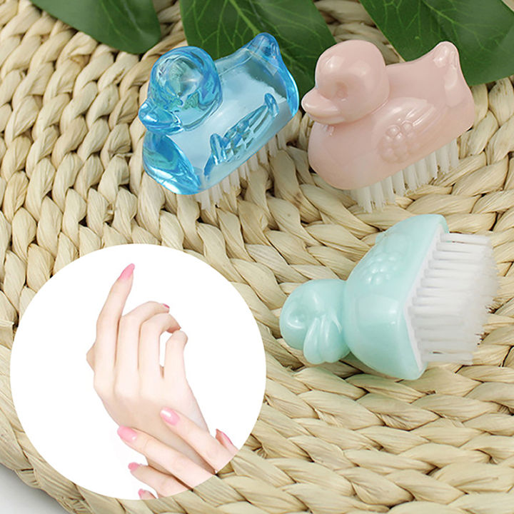 Animal%20Nail%20Brush%20Nail%20Art%20Manicure%20Pedicure%20Soft%20Remove%20Dust%20Plastic%20Cleaning%20Nail%20Brushes%20File%20Collar%20Brush%20Tools%20Set%20Salon%20-%20Image%202