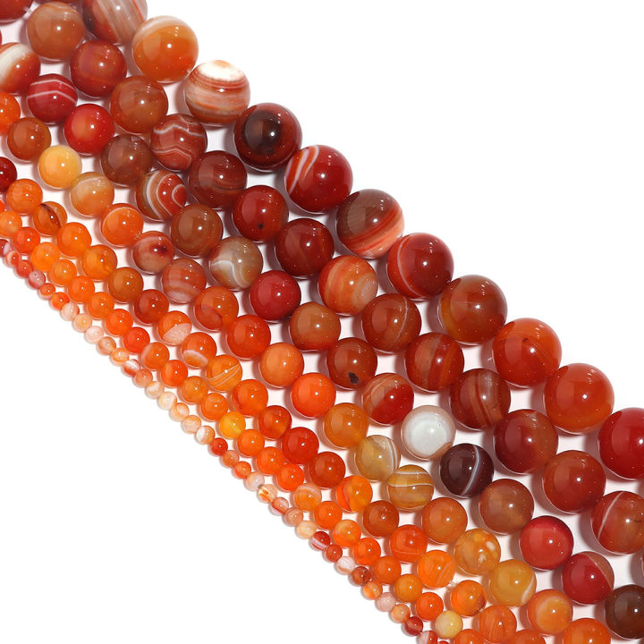 1%20Strand%20Orange%20Natural%20Agate%20Loose%20Beads%20Gemstone%20Round%20Beads%20Natural%20Stone%20for%20Jewelry%20Making%20DIY%204/6/8/10/12mm%20-%20Image%206