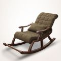 EASY CHAIR big size Rocking chair sleeping chair relaxer chair solid sheesham wood soft master foam 10 years guarantee customize. 