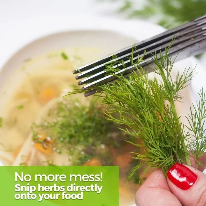 Multifunctional%20Scissors%20Stainless%20Steel%203/5%20Layer%20Kitchen%20Scissors%20Scallion%20Cutter%20Pepper%20Herb%20Laver%20Spices%20Onion%20Cooking%20Tool%20-%20Image%205