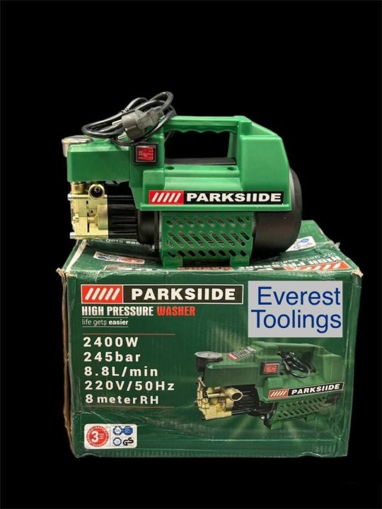 Parkside 245Bar 2400W Heavy Duty Induction Motor Heavy Pressure Washer