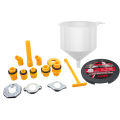 Spill Proof Coolant Filling Kit Pour Oil Tool Fit Universal Vehicles Plastic Filling Funnel Spout. 