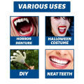 Resin 10ml/20ml/30ml Temporary Tooth Repair Teeth Gaps False Teeth Solid Glue Denture Adhesive Teeth -Tooth Beauty. 