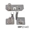 1/5Sets Battery Terminals Spring Contacts for GB GBA GBC GBP Gameboy Console Housing & Mainboard Repair Parts. 