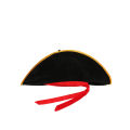 Halloween Pirate Hat Cap Decoration Halloween Masquerade Captain Cosplay Costume Props Pirate Theme Birthday Party.