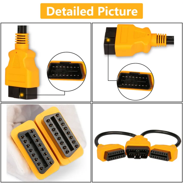 16%20Pin%20OBD%20Extend%20OBD2%20Splitter%20Cable%201%20To%202%20Converter%20Adapter%20Wire%20Car%20Extension%20Cord%20Multi-Function%20Connection%20Extension%20Cable%20-%20Image%202