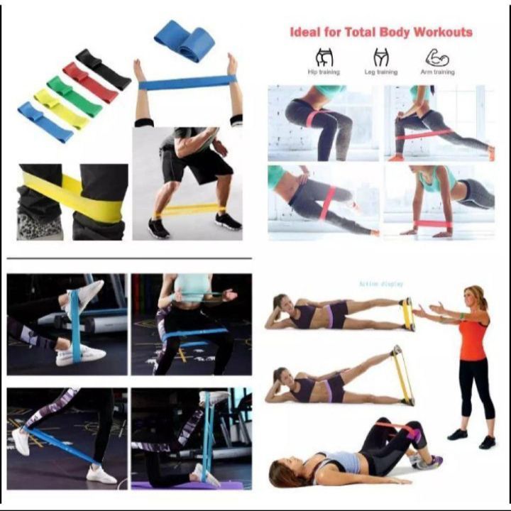 Exercise%20Band%20Resistance%20Band%20Workout%20Fitness%20rubber%20loop%20Latex%20Yoga%20Gym%20Strength%20-%20Image%204