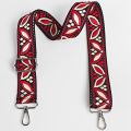 1 Piece 1.50inch Wide Adjustable Handbag Purse Strap Replacement Crossbody Shoulder Strap Magnolia Pattern Jacquarded   Strap. 