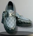 Louis Vuitton Check Pattern High Heels Sole Unique Style. 