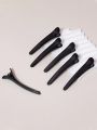 Plastic Ducktooth Clip, Suitable for Female Styling, Anti Slip Hair Clip for Thick and Sparse Hair. 