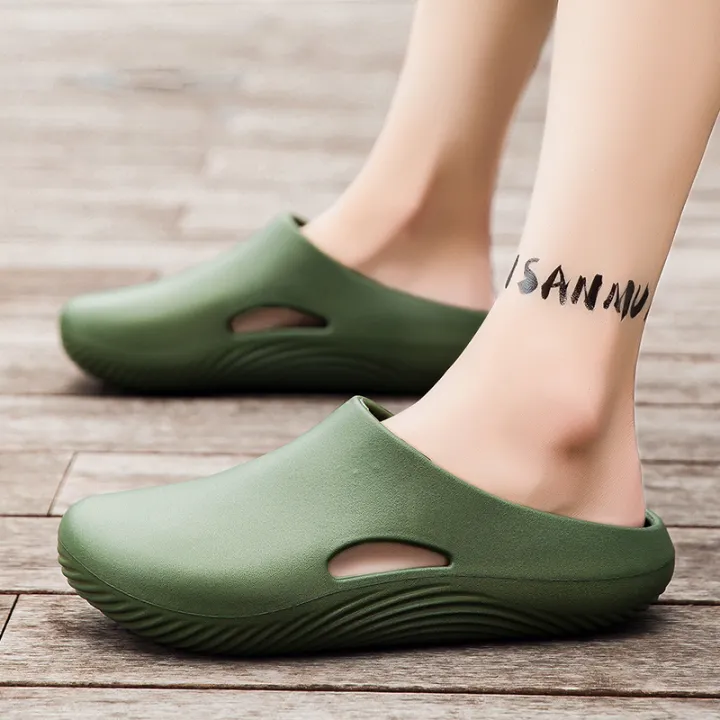 Men%20Slippers%20WaterProof%20Anti%20Skid%20Chef%20Shoe%20Breathable%20Slip%20on%20Casual%20Home%20Slippers%20Lightweight%20Beach%20Sandals%20Male%20Garden%20Clogs%20-%20Image%205