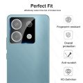 for Xiaomi Redmi Note 13 Pro 4G 9H Tempered Glass Camera Protector - Black. 